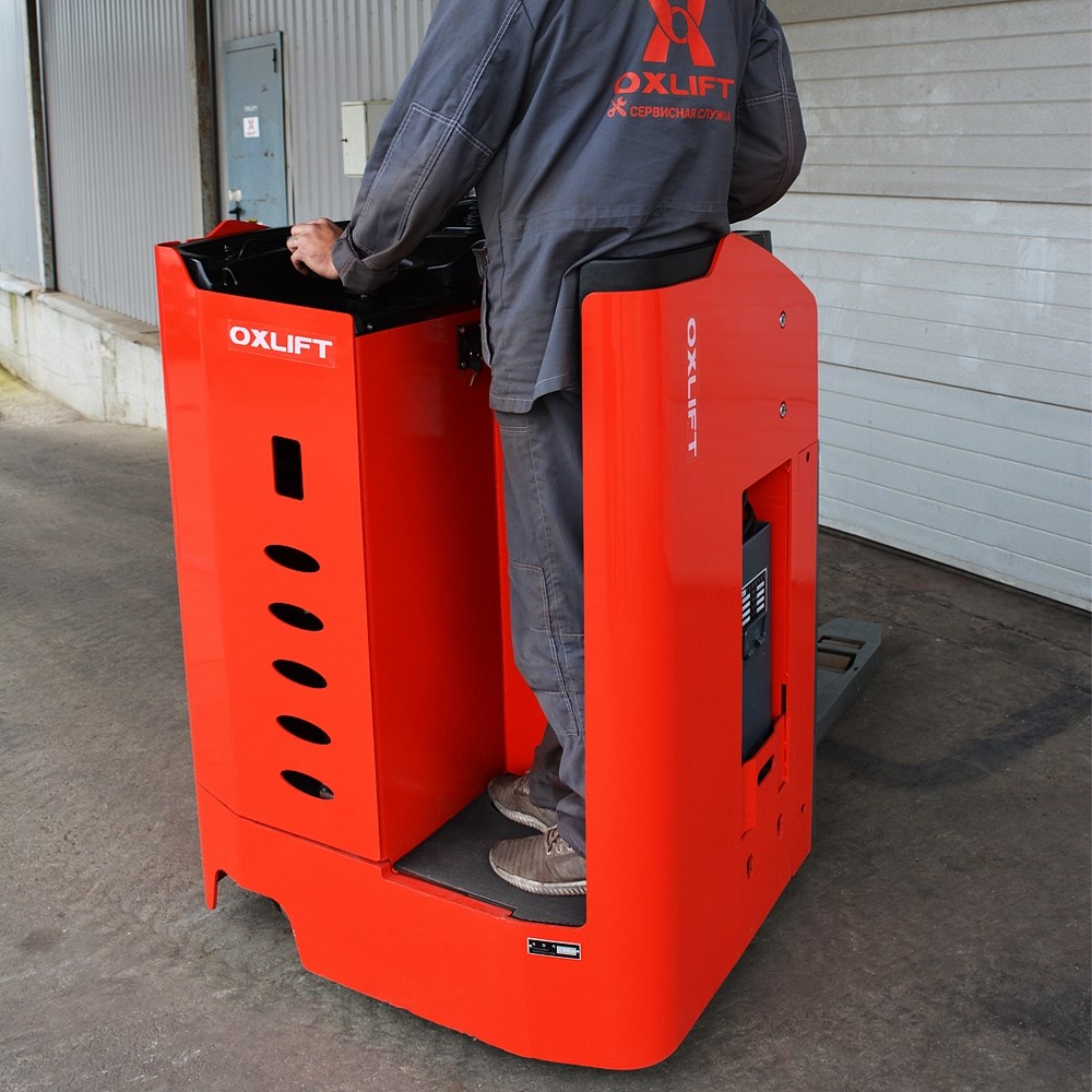 Фото 43 - Самоходная Электрическая Тележка TX50 OXLIFT 5000 кг.