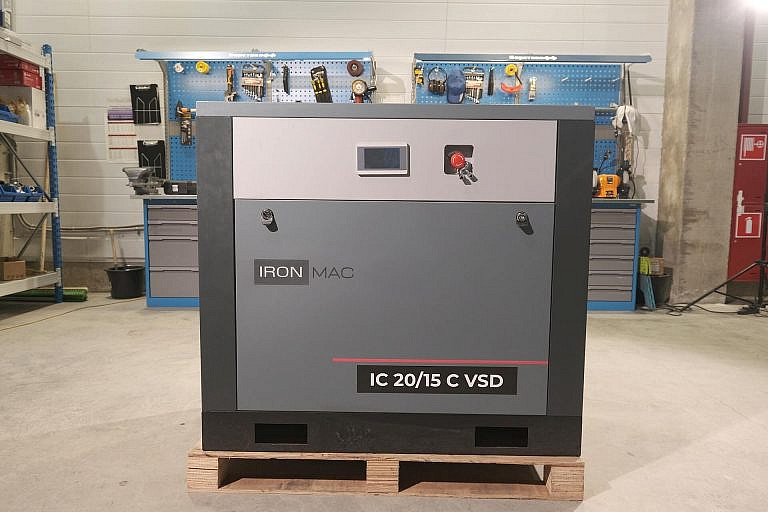 Фото 4 - Винтовой компрессор IC 20/15 C VSD IP55.
