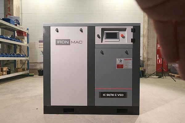 Фото 3 - Винтовой компрессор IC 50/10 C VSD IP23.