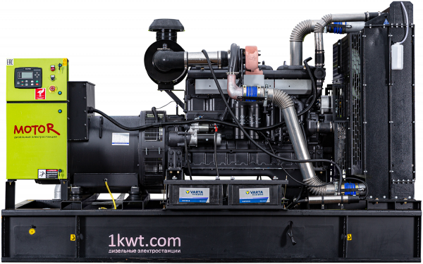 Фото 1 - АД350-T400 дизельный генератор Motor 350 кВт Открытая на двигателе WOLING / WLG450.