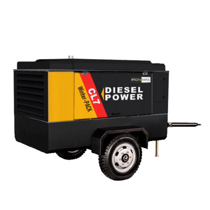 Фото 2 - Дизельный компрессор DIESEL POWER CL7.