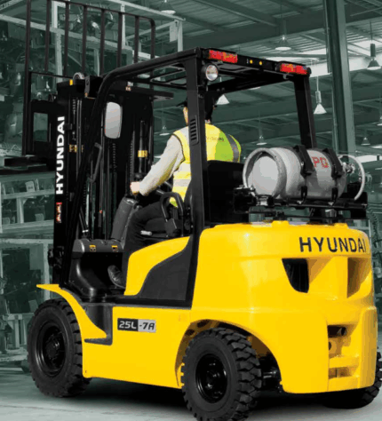 Фото 6 - Вилочный погрузчик Hyundai 25L-7A.